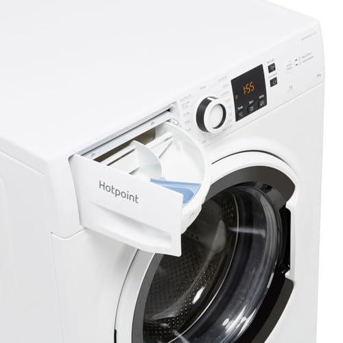 Hotpoint NSWA845CWWUKN 8Kg Washing Machine 1400 RPM B Rated White 1400 RPM