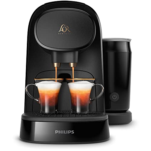 Cafetera Philips L`or Barista Negra + Espu