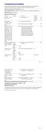 Hoover H-Wash 300 H3W492DE Free Standing Washing Machine