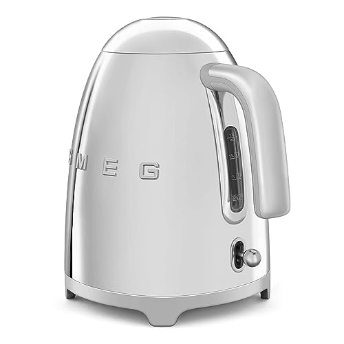 Smeg KLF03SSUK 50’s Style Jug Kettle, Soft Opening