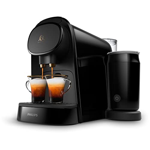 Cafetera Philips L`or Barista Negra + Espu