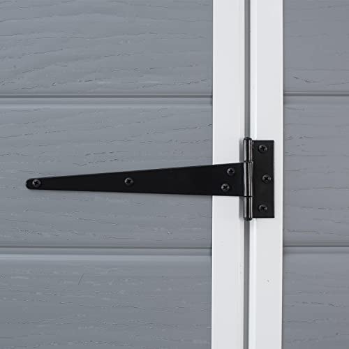 Keter Manor Outdoor Garden Storage Shed, Grey, 4 x 3 ft