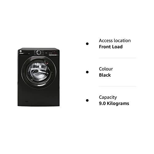 Hoover H-Wash 300 9KG 1500RPM Black Freestanding