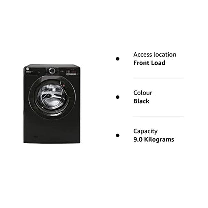 Hoover H-Wash 300 9KG 1500RPM Black Freestanding