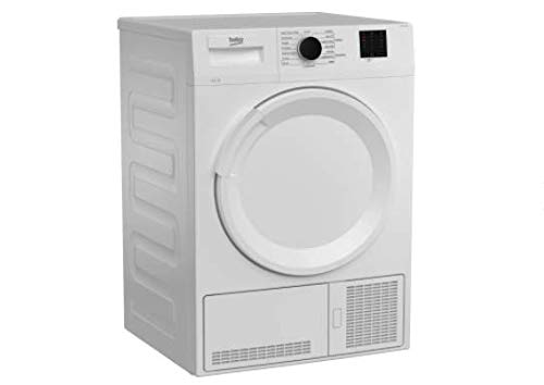 Beko DTLCE80021W Condenser Tumble Dryer 8Kg - White - B Rated