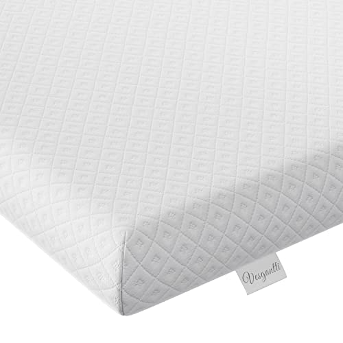 Vesgantti 4 Inch Memory Foam Mattress Topper Double