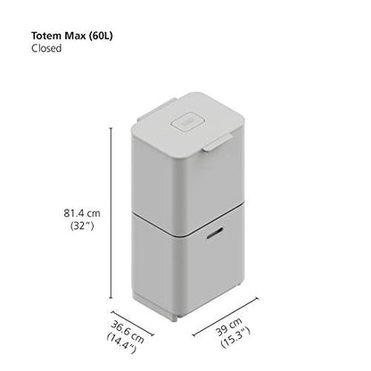 Joseph Joseph Totem Max 60 Litre Waste Separation and Recycling Kitchen Bin
