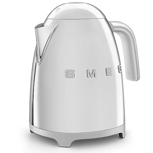 Smeg KLF03SSUK 50’s Style Jug Kettle, Soft Opening