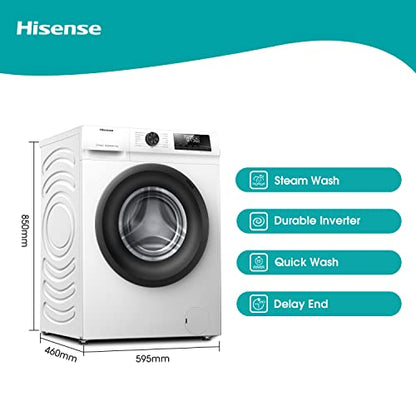 Hisense Freestanding-6 KG-Front Load Durable