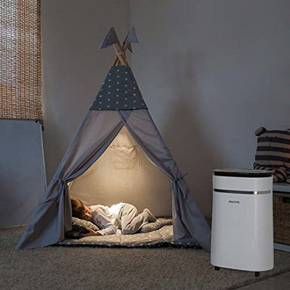 electriQ 12L Low Energy Dehumidifier. Eliminates damp, condensation