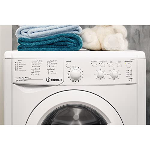 EcoTime 7kg 1200rpm Freestanding Washing Machine - White