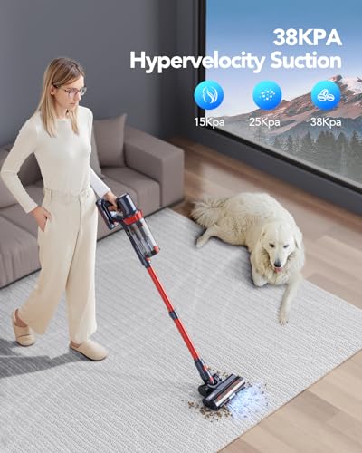 HONITURE S13 Cordless Vacuum Cleaner 450W/38kpa Stick Vacuum Cleaner