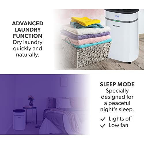 electriQ 12L Low Energy Dehumidifier. Eliminates damp