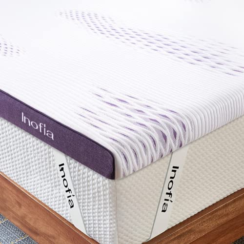 Inofia Sleep Gel Memory Foam Mattress Topper Single
