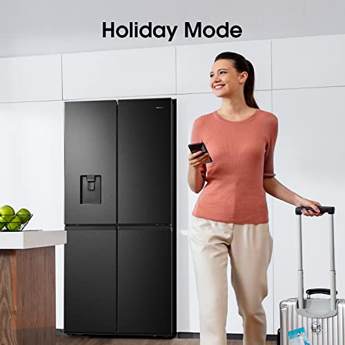 Hisense Freestanding Cross Door Fridge Freezer