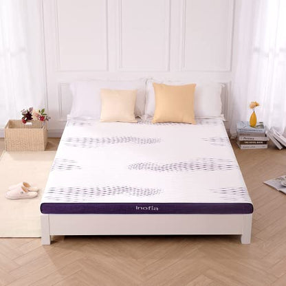 Inofia Sleep Gel Memory Foam Mattress Topper Single