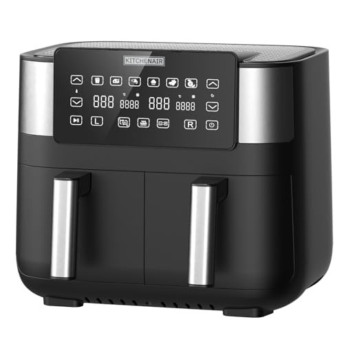 shine planet 7.6L Air Fryer with Double Drawer