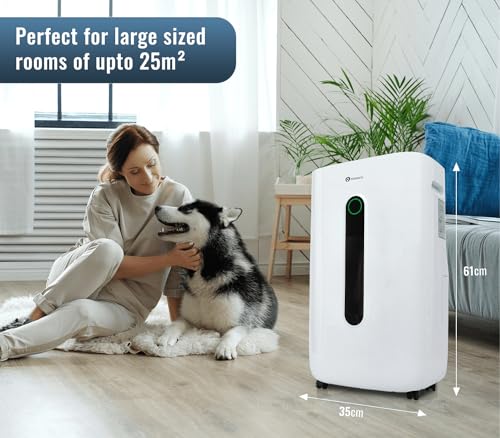 PureMate 20L/Day Portable & Compact Dehumidifier