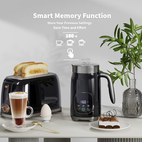 Electric Milk Frother, 14.1OZ/400ML Milk Frother