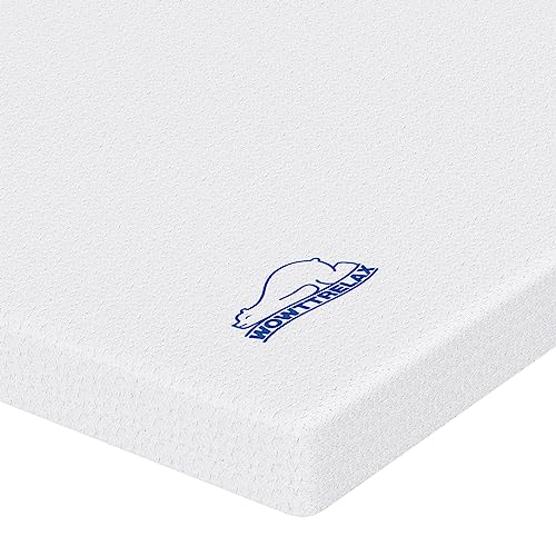 WOWTTRELAX Dual-Layer 2 Inch Memory Foam Mattress Topper