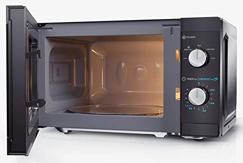 SHARP YC-MS01U-B Compact 20 Litre 800W Manual control Microwave