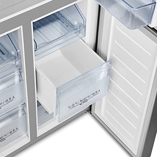 Hisense Freestanding Cross Door Fridge Freezer