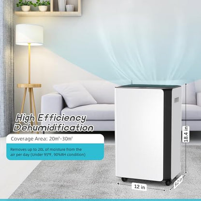 AirOrig Dehumidifiers 20L/Day Up to 4000 Sq Ft