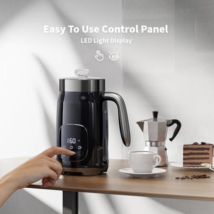 Electric Milk Frother, 14.1OZ/400ML Milk Frother