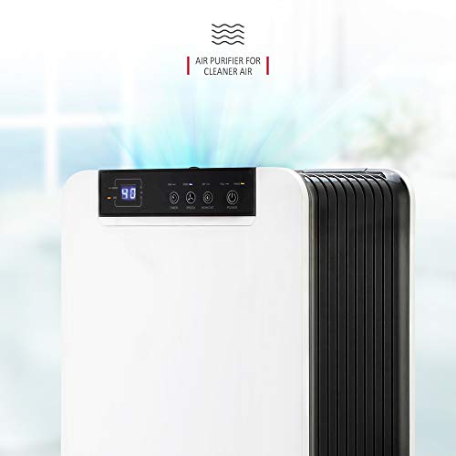 NETTA 12L/Day Low Energy Dehumidifier - Digital Control Panel