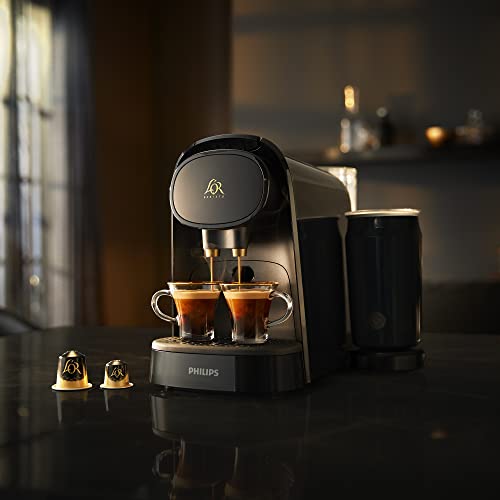 Cafetera Philips L`or Barista Negra + Espu