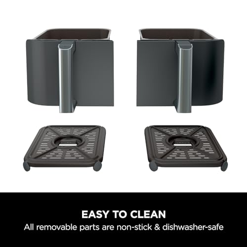 Ninja Foodi MAX Dual Zone Digital Air Fryer Black AF400UK