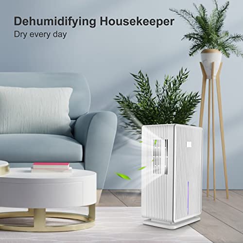 GJCrafts 3000ML Dehumidifier, Dehumidification by Condensing Technology