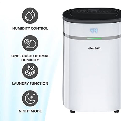 electriQ 12L Low Energy Dehumidifier. Eliminates damp
