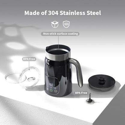 Electric Milk Frother, 14.1OZ/400ML Milk Frother