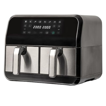 SIA Dual Zone Air SIA Dual Zone Air Fryer in Black, 8L SAF76K