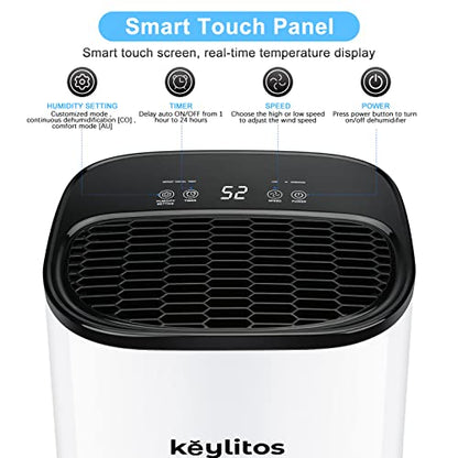 Keylitos 12L Day Dehumidifiers