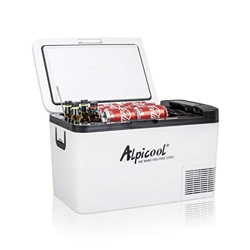 Alpicool K25 25 Liter Portable Car Fridge Freezer 12/24V