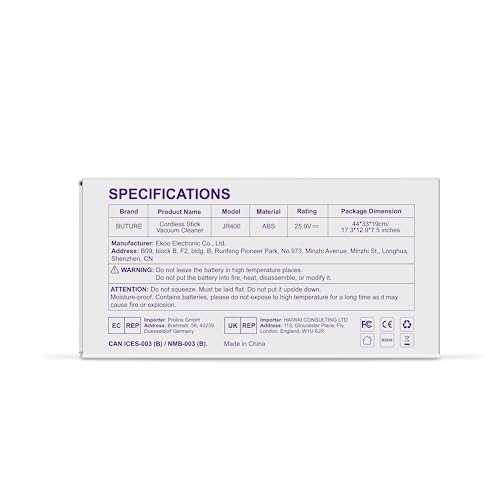 BuTure Cordless Vacuum Cleaner