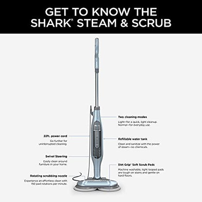 Shark Steam Mop, Steam & Scrub All-in-One