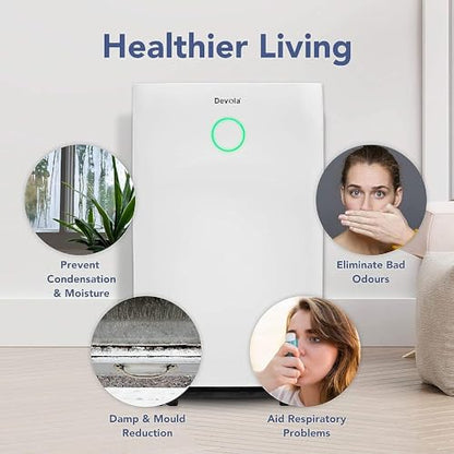 Devola 25L/day Low Energy Dehumidifier