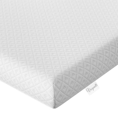 Vesgantti 2 Inch Memory Foam Mattress Topper Small Double