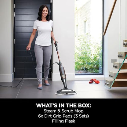 Shark Steam Mop, Automatic Steam and Scrub Steam Mop