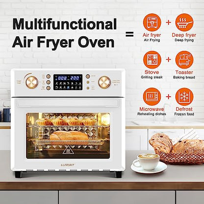 LLIVEKIT 26L Air Fryer Oven, Oil Free Air Fryer