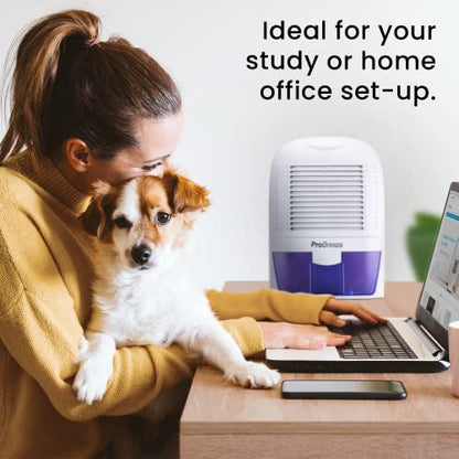 Pro Breeze Dehumidifier 1500ml Portable Air Dehumidifier