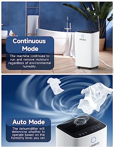 12L/Day Dehumidifier with Digital Humidity Display Control