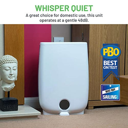 Meaco Portable Dehumidifier DD8L Junior - Compact Desiccant Dehumidifier