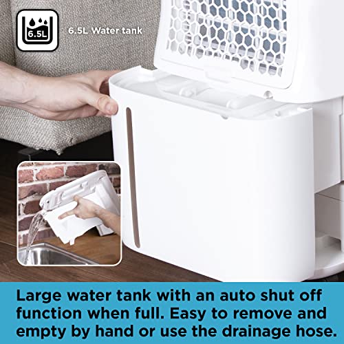 Extra Large High Performance 20 Litre Dehumidifier BLACK