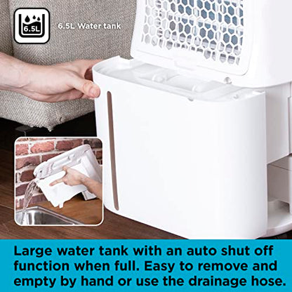 Extra Large High Performance 20 Litre Dehumidifier BLACK