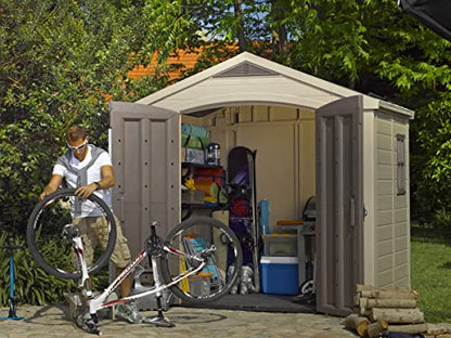 Keter Factor Outdoor Plastic Garden Storage Shed