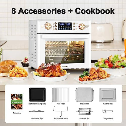 LLIVEKIT 26L Air Fryer Oven, Oil Free Air Fryer